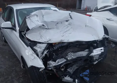 2014 BMW 320I из США, поврежденный, VIN WBA3B1G56ENS77337